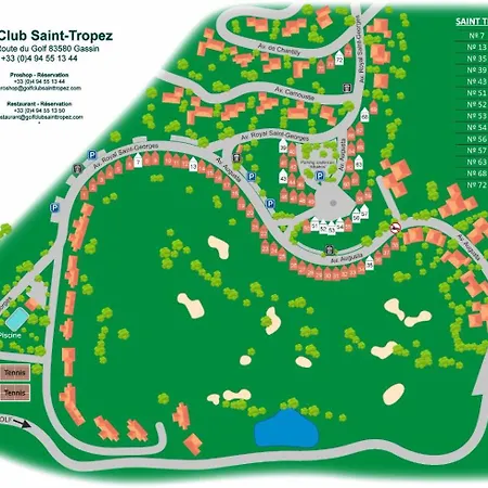 Residences Golf Club Σαιν-Τροπέ
